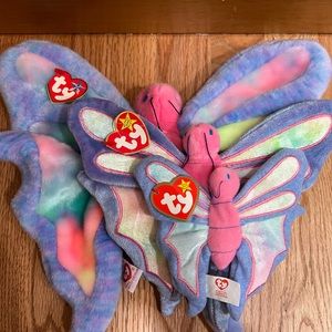 Ty Flitter the Butterfly Family